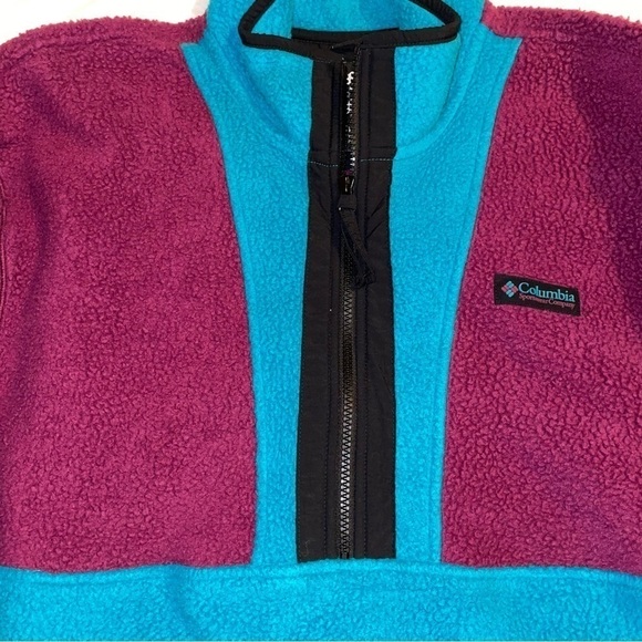 Columbia LARGE PNW CSC Originals Fleece Portland Vintage Style - Picture 2 of 7